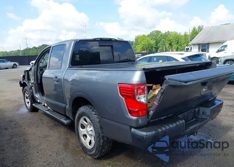 2017 Nissan Titan S из США, поврежденный, VIN 1N6AA1EJ3HN506491